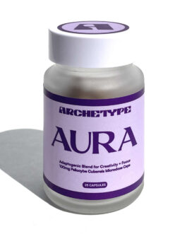 ARCHETYPE AURA Microdose Mushroom Capsules (Bottle of 25)