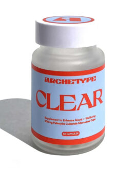 ARCHETYPE CLEAR Microdose Mushroom Capsules (Bottle of 50)