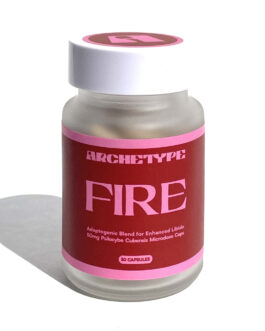 ARCHETYPE FIRE Microdose Mushroom Capsules (Bottle of 30)