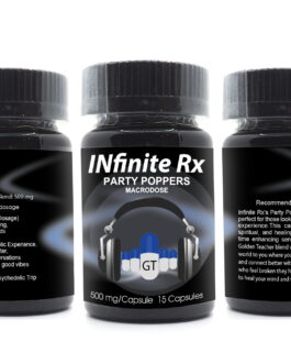 INfinite Rx Party Poppers Macrodosing Mushrooms Capsules